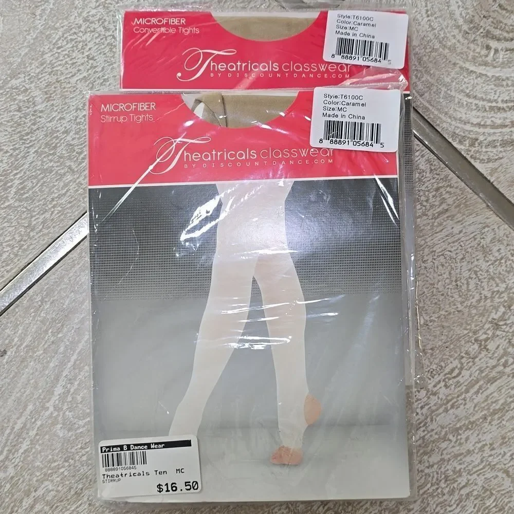Theatricals Classwear Kids Dance Stirrup Tights